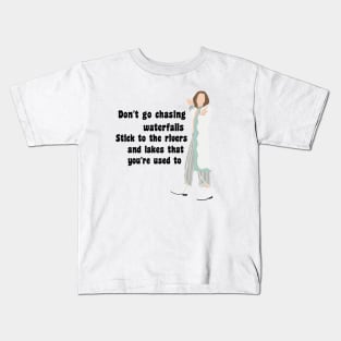 Chasing Waterfalls Kids T-Shirt